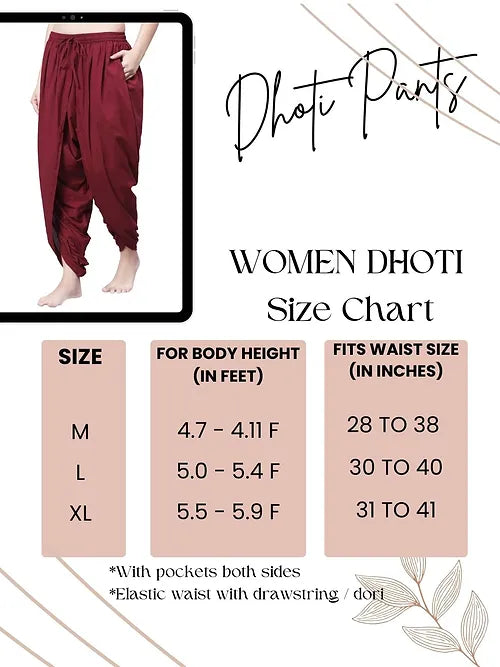 Dhoti Drapers for Women