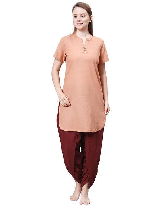 Ethno Fit for Women - Dhoti and Long Kurta Set