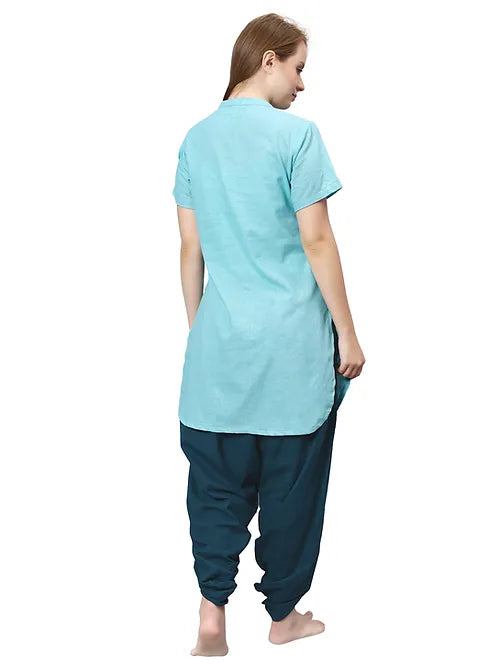 Ethno Fit for Women - Dhoti and Long Kurta Set