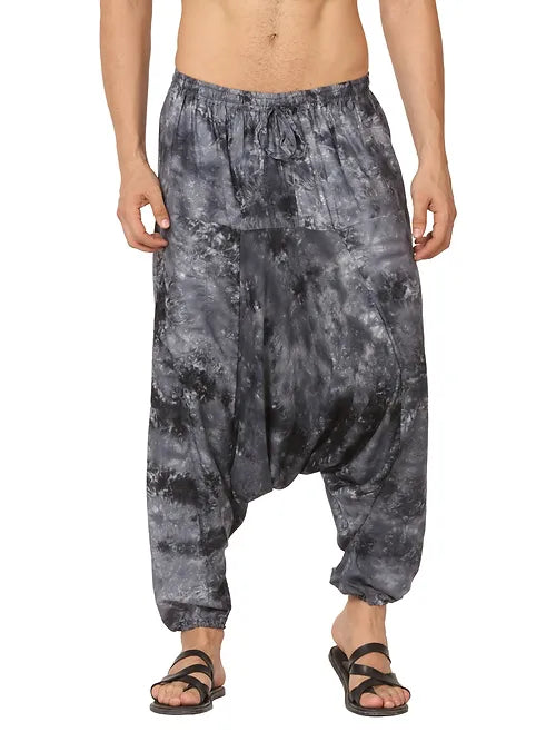 Boho Gypsy Pants - Men | Fits Waist 28 to 36 Inches with Elasticated Waist