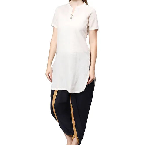 Ethno Fit for Women - Dhoti and Long Kurta Set