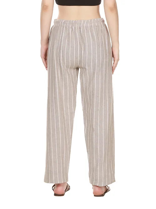 Heaven Pyjamas ( Stripes ) - Women | Fits Waist 28 to 36 Inches with Elasticated Waist