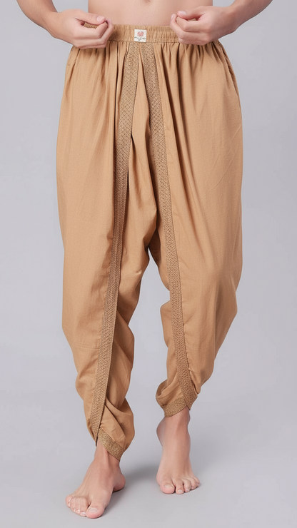 Dhoti Drapers with border for men