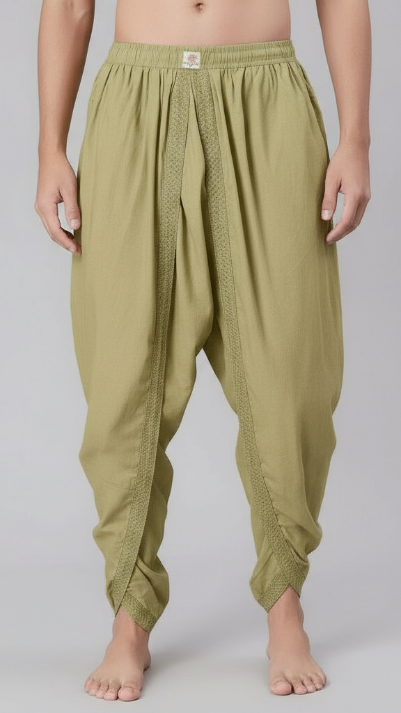 Dhoti Drapers with border for men
