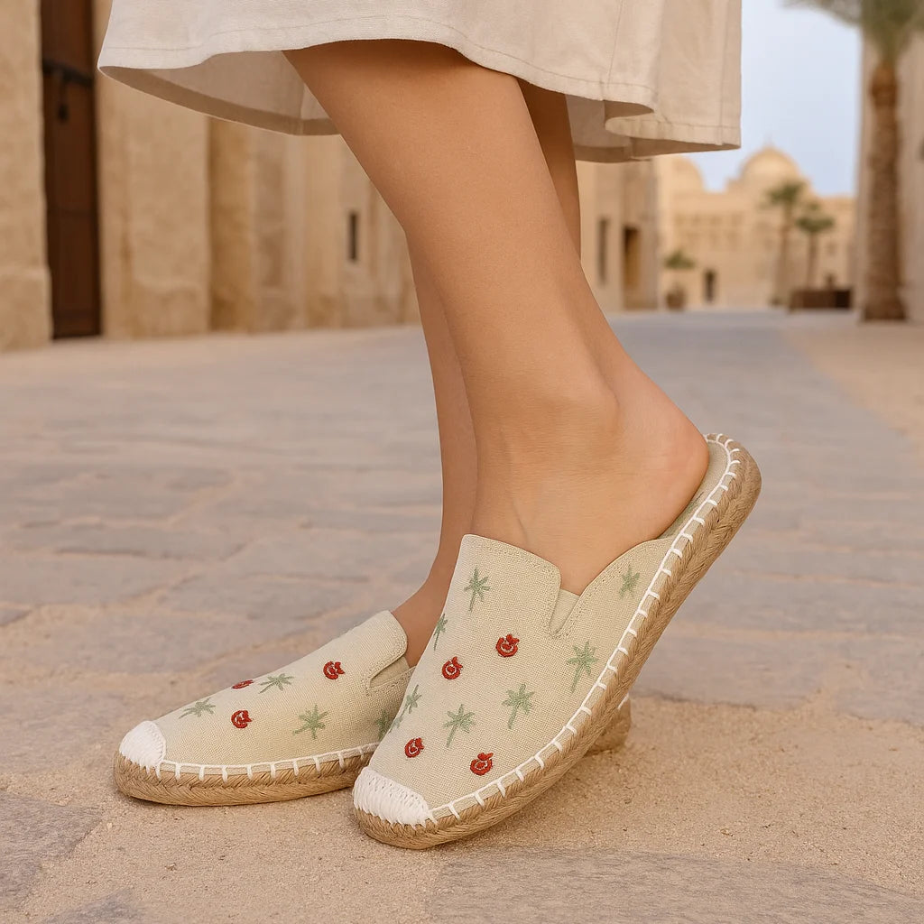 Bog Palm Tree Espadrilles
