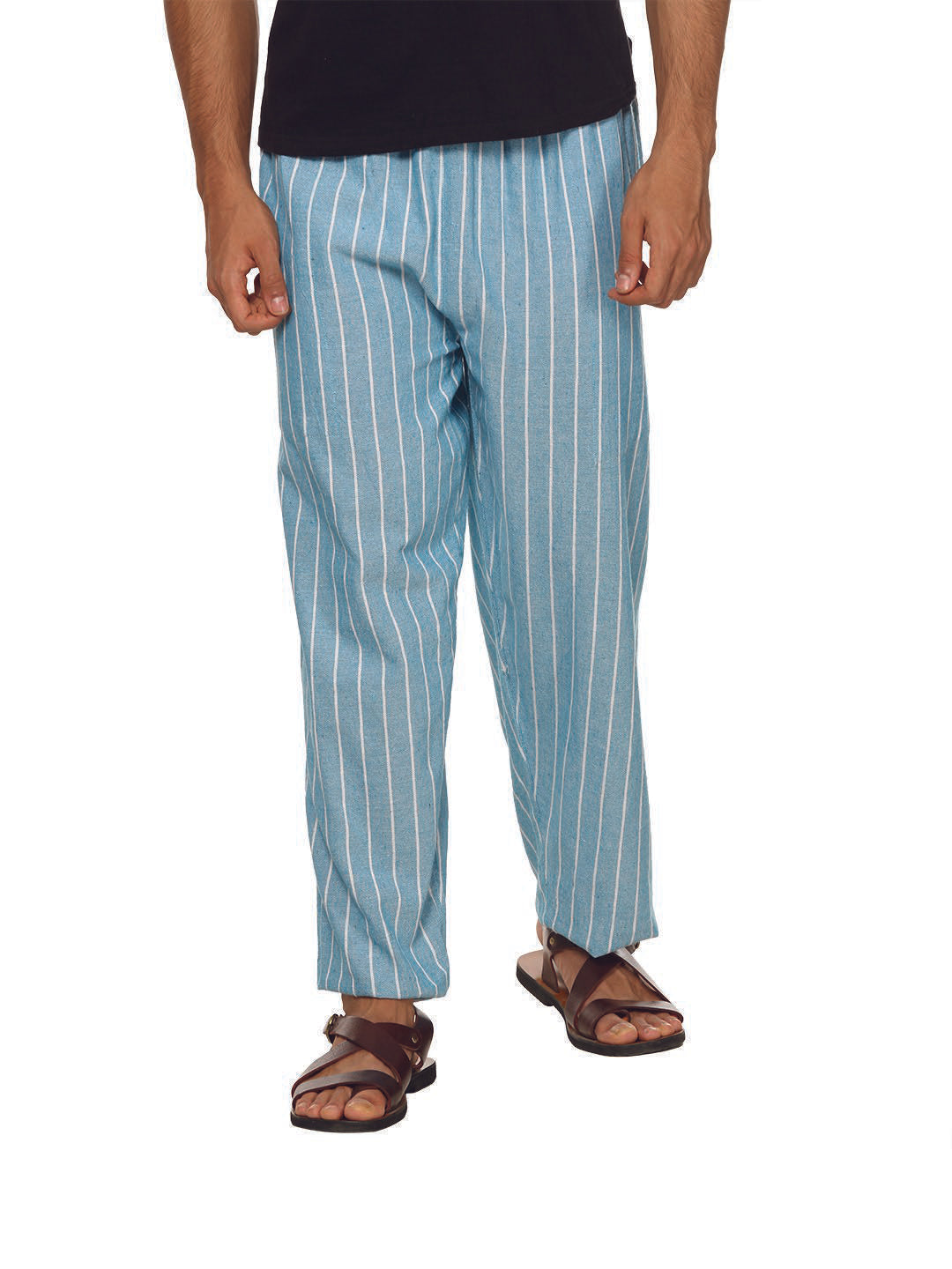 Heaven Pyjamas - Stripes - Men | Fits Waist 28 to 36 Inches with Elasticated Waist