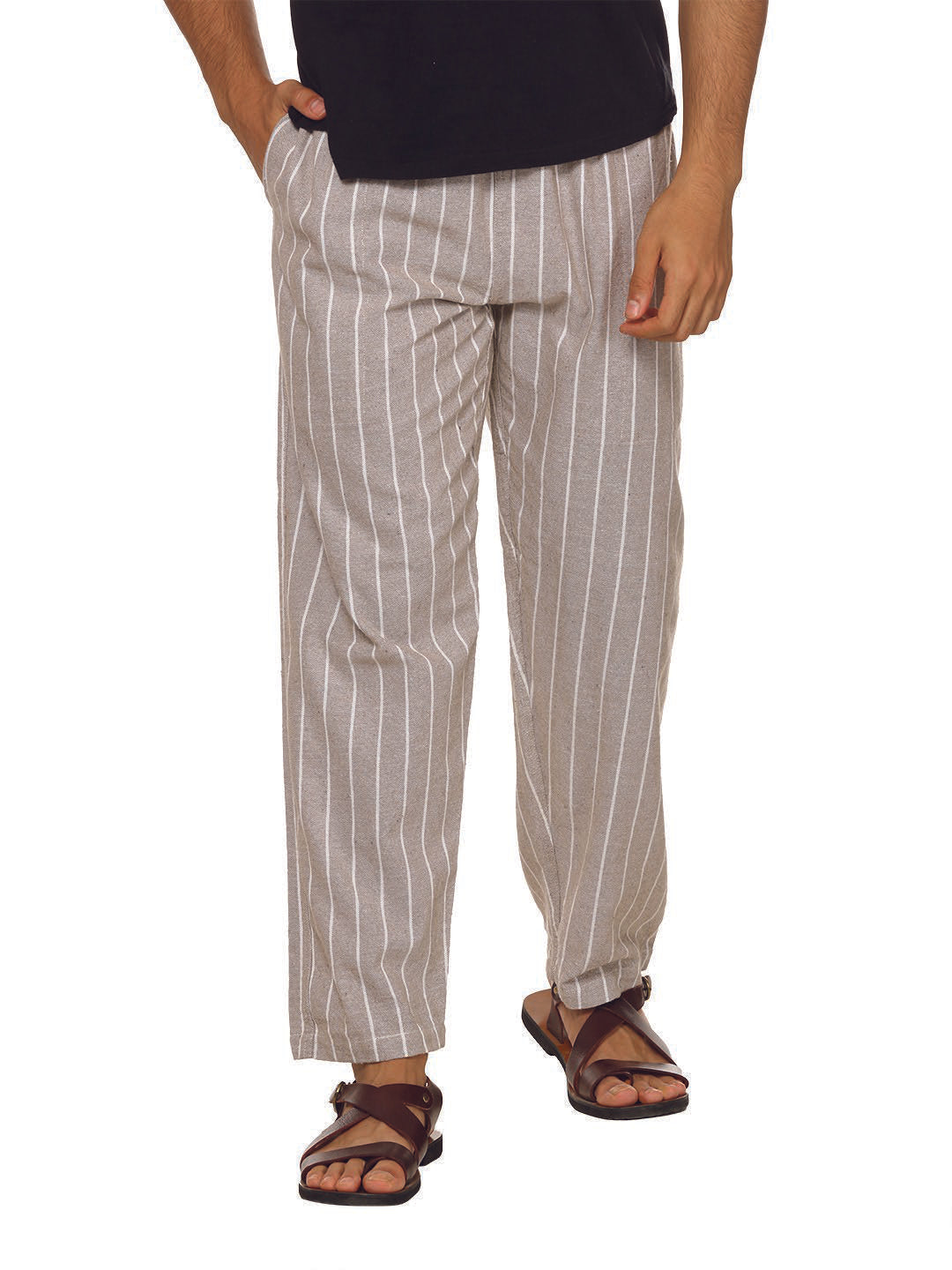 Heaven Pyjamas - Stripes - Men | Fits Waist 28 to 36 Inches with Elasticated Waist