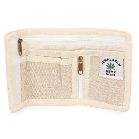 Hemp Wallet – Eco-Friendly, Durable & Stylish Bi-Fold Wallet ( Mix Colours ) - Any 1 Pc