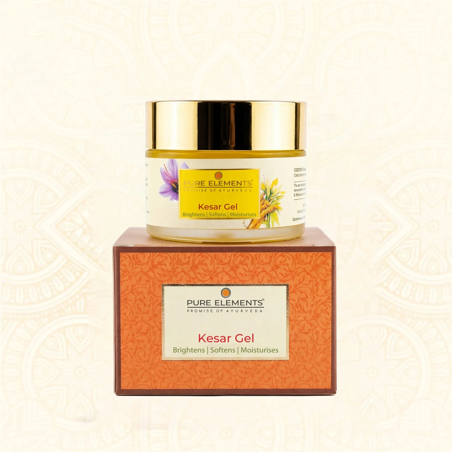 Pure Elements Kesar Gel - Brightens, Softens & Moisturises Skin with Saffron | NIIRA