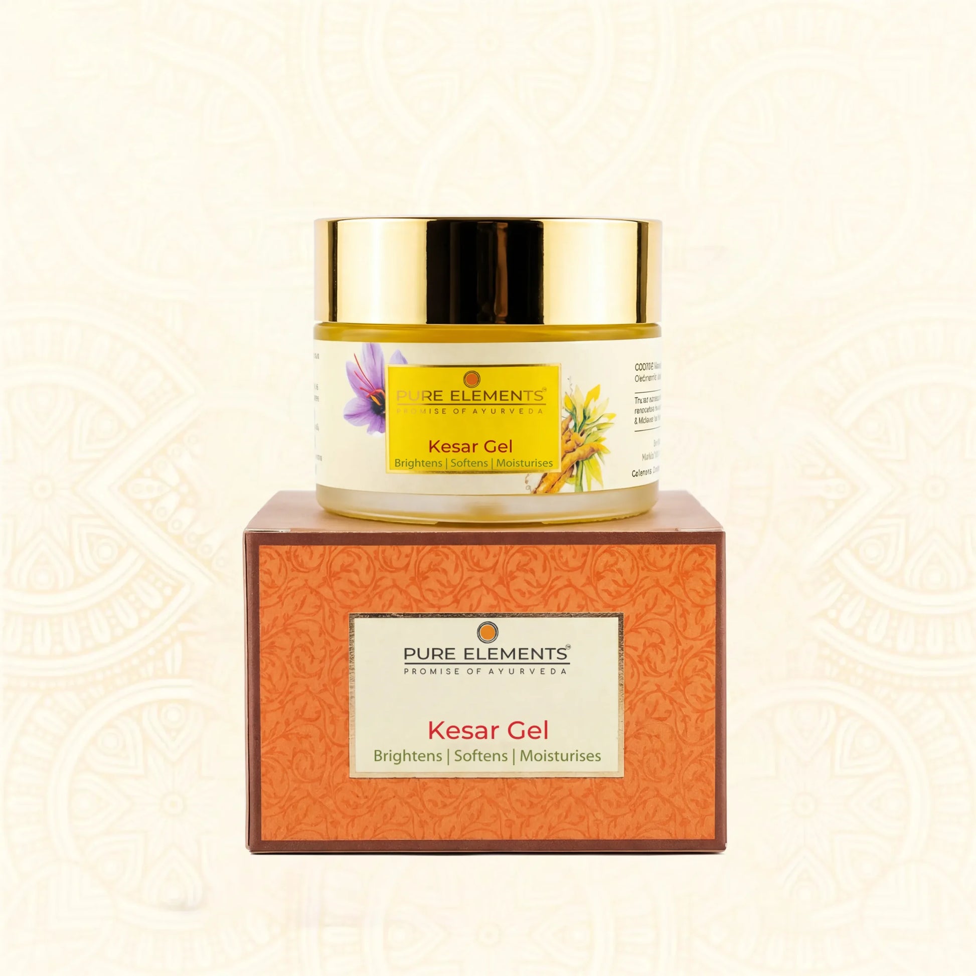 Pure Elements Kesar Gel - Brightens, Softens & Moisturises Skin with Saffron | NIIRA