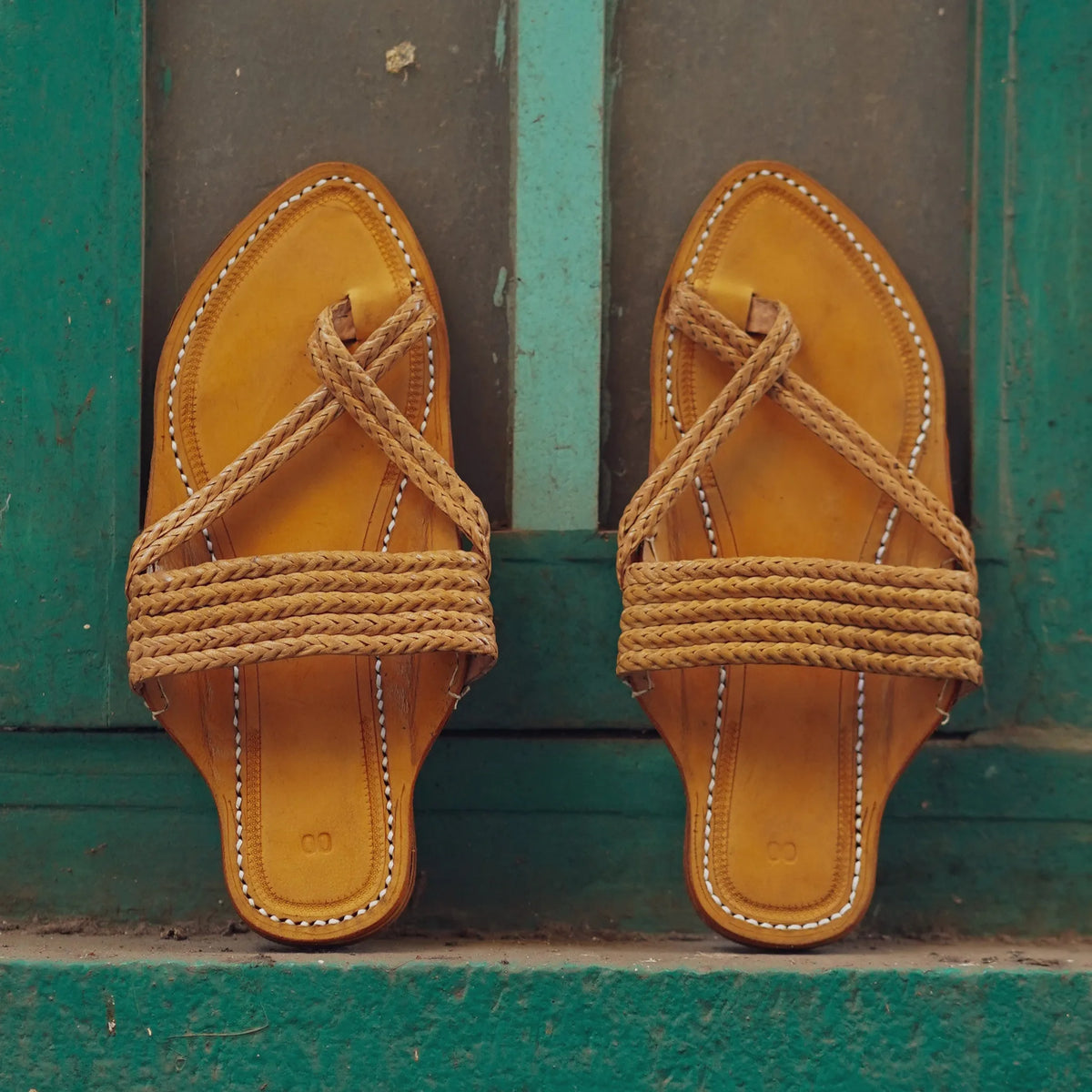 Nots & Cross | Men | Leather Kolhapuri Chappal