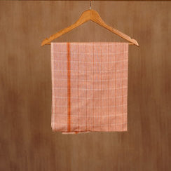 Khadi Towels – Premium Soft Cotton Towels for Everyday Use -Solid Checks