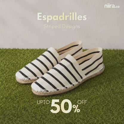 Espadrilles - Striped Designs
