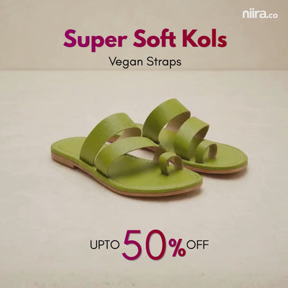 Women Kols - Vegan Straps | Soft | Stylish & Comfortable | Handmade by Local Artisans