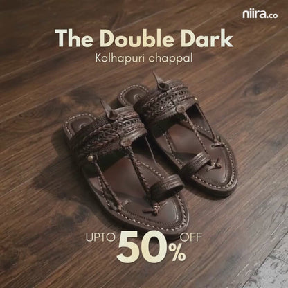 The Double Dark | Kolhapuri Chappal