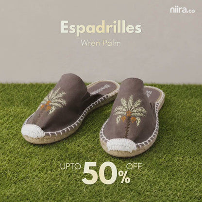 Wren Palm Tree Espadrille