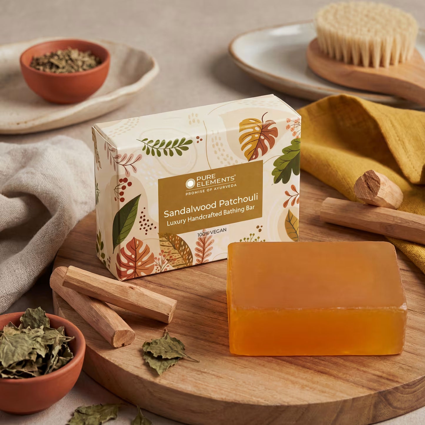 Sandalwood Patchouli Soap 110 GM