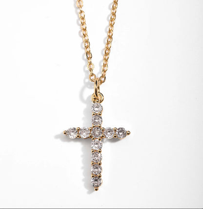 Baari - Iced Cross Pendant